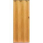 Drzwi harmonijkowe CRYSTALLINE ROYAL 280 86 x 203 cm jasny dąb