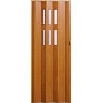 Drzwi harmonijkowe PIONEER GLASS 726 84 x 202 cm calvados