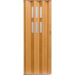 Drzwi harmonijkowe PIONEER GLASS 616 84 x 202 cm jabłoń