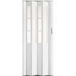 Drzwi harmonijkowe CRYSTALLINE CLASSIC 011 84 x 203 cm biały