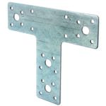 Łącznik płaski T ocynk 160 x 142 x 45