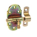 Rygiel z blokadą ze sprężyną ocynkowany 35 x 70 x ⌀8