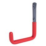 Hak ścienny wygięty szary 215 x 153 x 85