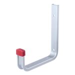 Hak ścienny wygięty ALU 140 x 155