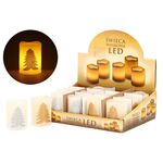 Świeczka dekoracyjna LED 6,5 cm ciepły biały