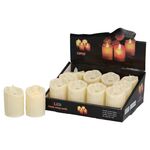 Świeczka LED ruchomy płomień 7 cm ciepły biały