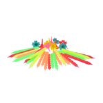 Świeczka urodzinowa neon 18,5 cm mix
