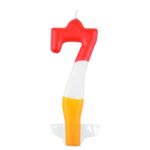 Świeczka cyferka - kolor nr 7