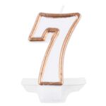 Świeczka cyferka nr 7