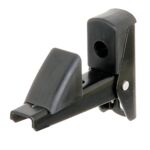 Zaczep do okiennic czarny odstęp 20-50 mm