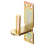 Skobel na płycie ocynk galwaniczny ⌀16/113 x 40 D2