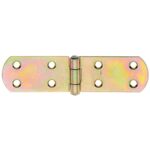 Zawias skrzyniowy pasywacja żółta 135 x 35 x 2