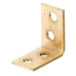 Kątownik mosiądzowany 25 x 25 x 14, 4 sztuk