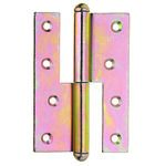 Zawias wyciągany prawy ocynk 120 x 88