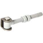 Zawias do bram z nakrętkami M16