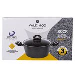 Garnek z pokrywą Valdinox Rock 18 cm 2,0 l