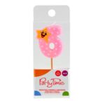 Świeczka kolorowa cyferka nr 6