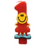 Świeczka cyferka - buźka nr 1