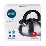 Czajnik nierdzewny 2,5 l samba satin