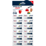 Klej sekundowy cyjanoakrylowy BOSTIK SPEED GLUE LIQUID 12 x 2 g