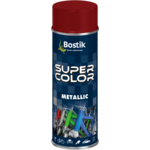 Lakier w aerozolu metalic 400 ml czerwony Bostik