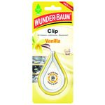Zapach samochodowy CLIP - Vanilla WUNDER-BAUM