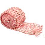 Siatka wędliniarska 18 cm (220C) guma czerwona / kremowa