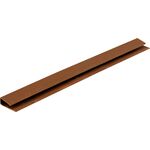 Listwa U ciemny dąb 3 mb 