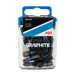 Bity udarowe PZ3 x 25 mm 20 szt. GRAPHITE