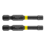 Bity udarowe TX30 x 50 mm 2 szt. GRAPHITE