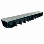 Kanał z kratą PP popiel system 1000 x 98 A15 100 x 13,1 x 9,8 cm MAXPOL