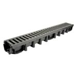 Kanał z kratą PVC system 1000 x 98 B125 100 x 13,1 x 9,8 cm MAXPOL