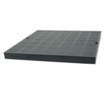 Pokrywa 300 x 300 PVC A15 grafit 28,8 x 28,8 x 2 cm MAXPOL