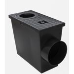 Studzienka z pokrywą grafit 260 x 135 x 220 mm MAXPOL