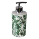 Dozownik ORGANIC 7 x 7 x 17 cm zielony