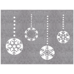 Podkładka filcowa Bombka 40 x 30 cm