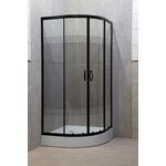 Kabina natryskowa XENIA DUO BLACK 80 cm Kerra