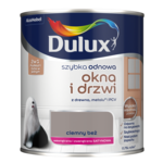 Farba akrylowa Dulux Szybka Odnowa Okna i Drzwi 0,75 l ciemny beż