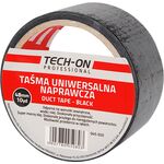 Taśma czarna DUCT 28 mm 10yd TECH-ON