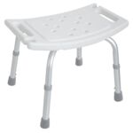 Krzesło prysznicowe białe 35,5 cm AWD Interior