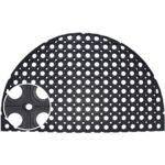 Wycieraczka GUMMY 45 x 75 półokrągła Euromat