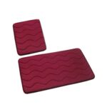 Dywanik łazienkowy SUMBA kpl 2 szt. 45x75+45x35 Euromat