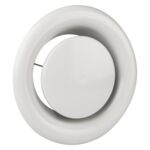 Anemostat wywiewny 100 biały