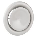 Anemostat nawiewny 100 biały