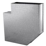 Kolano prostokątne KL150x50/90-OC