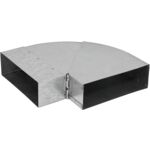 Kolano prostokątne nastawne KLN150x50/45-90-OC