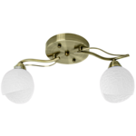 Oprawa oświetleniowa 2-płomienna E27 mosiądz 6896/2