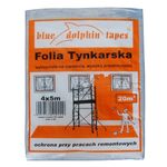 Folia tynkarska 4 x 5 m Blue Dolphin