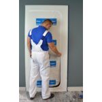 Kurtyna przeciwkurzowa 100 x 215 cm Blue Dolphin