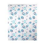 Zasłonka prysznicowa 180 x 180 cm PEVA AWD Interior